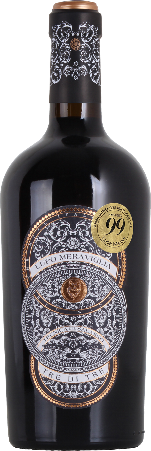 Lupo Meraviglia Tre di Tre Puglia IGT Rosso Apulien Italien Rotwein halbtrocken