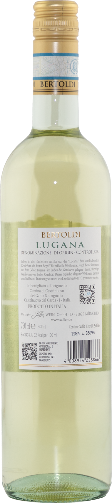 Lugana DOC Bertoldi Venetien Weißwein trocken