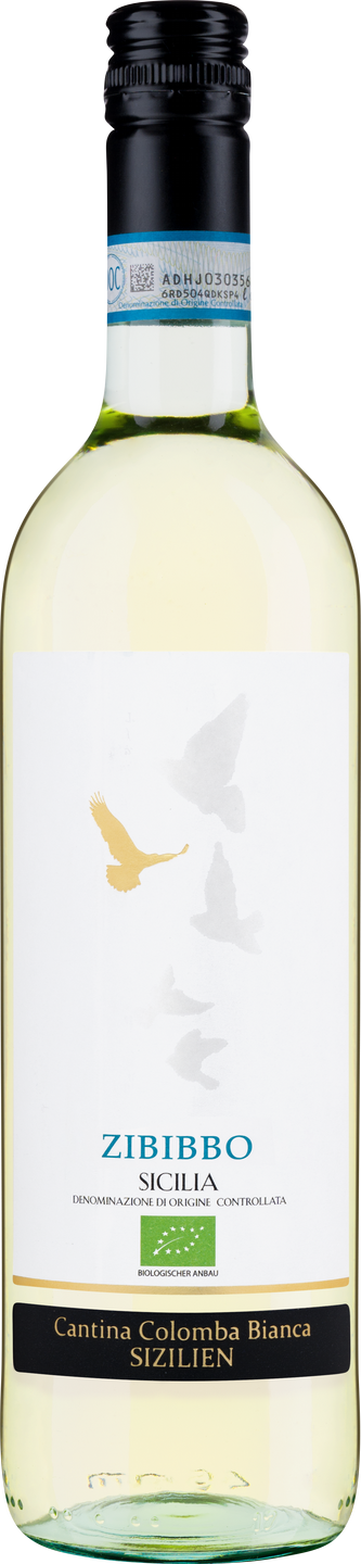 Bio-Zibibbo Sicilia DOC Colomba Bianca Sizilien Weißwein trocken