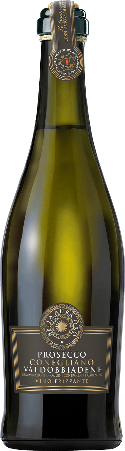 Prosecco Frizzante Valdobbiadene DOCG  Bella Aura Oro Venetien Perlwein trocken