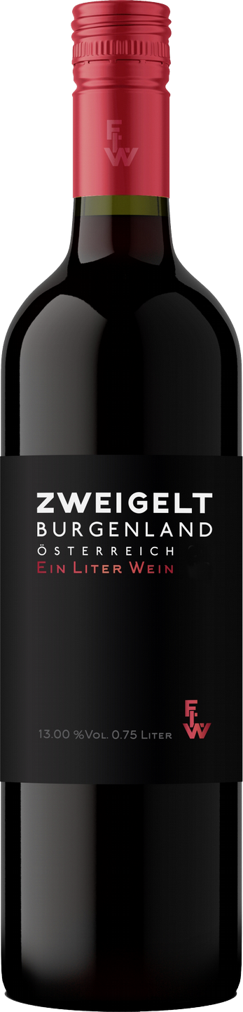 Zweigelt Burgenland QUW Ein Liter Wein 1,0l Aigner Rotwein trocken | Saffer's WinzerWelt