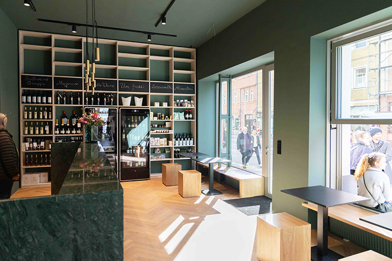 Bar und Verkostungsraum SWW Ohlmüllerstrasse