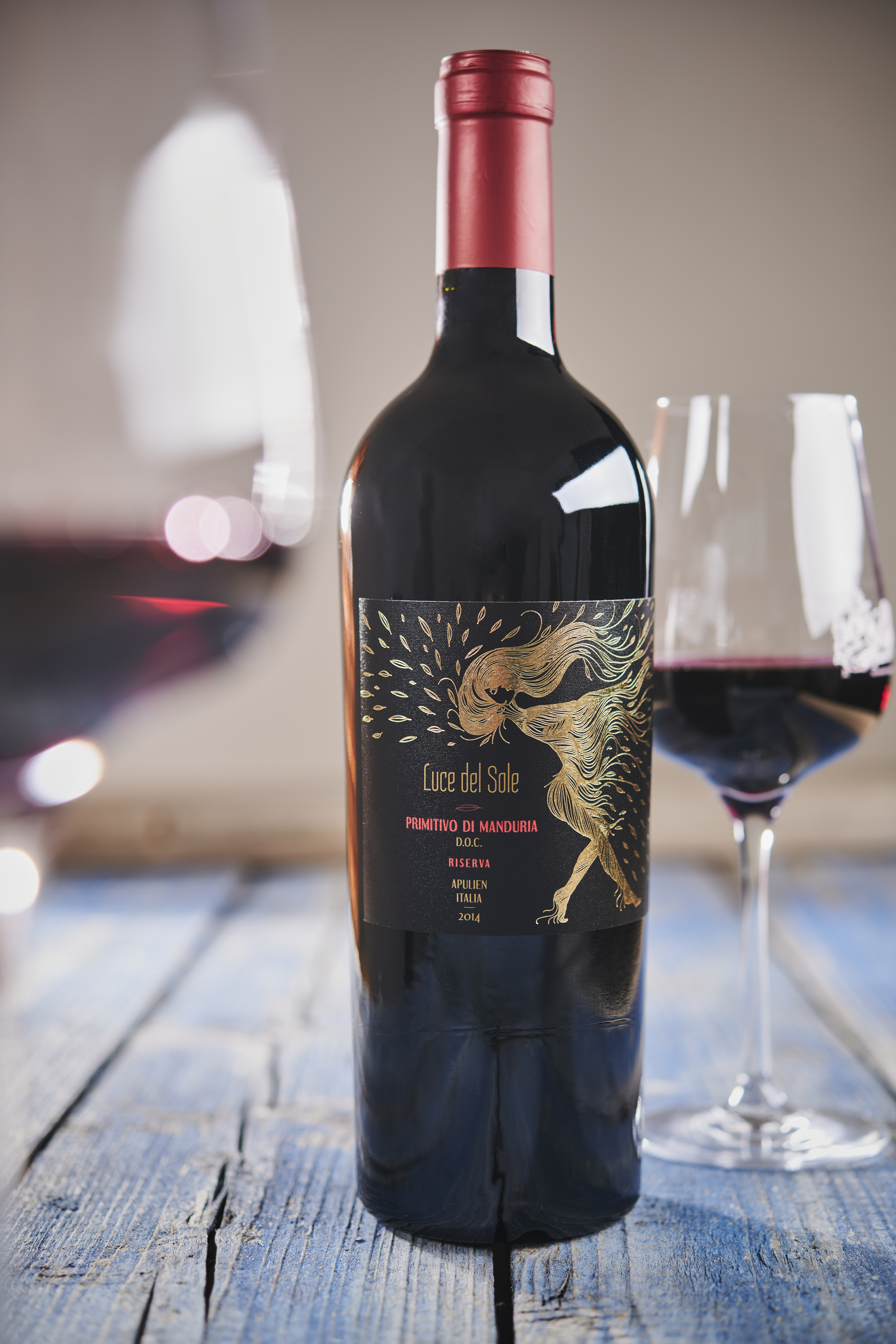 Primitivo di Manduria DOC Riserva Luce del Sole Apulien Rotwein trocken