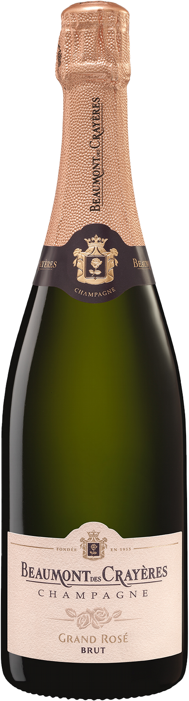 Champagner Grande Rosé Brut Beaumont des Crayères  Schaumwein Rosé trocken