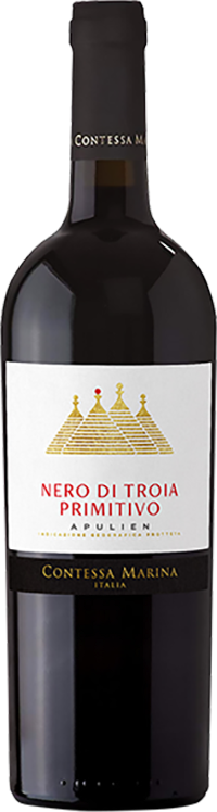 Nero di Troia Primitivo Puglia IGT Contessa Marina Apulien Rotwein trocken