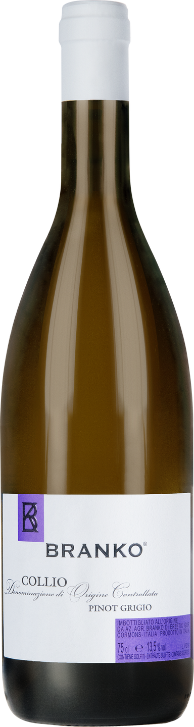 Pinot Grigio Collio DOC Branko Friaul Weißwein trocken