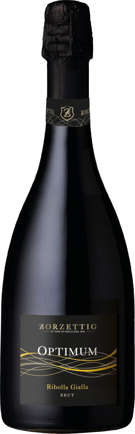 Optimum Brut Ribolla Gialla Spumante Zorzettig Friaul Italien Schaumwein trocken