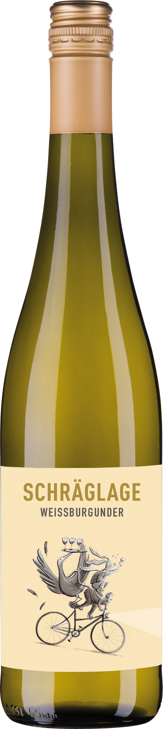 Schräglage Weißburgunder QbA Rheinhessen Deutschland Weißwein trocken