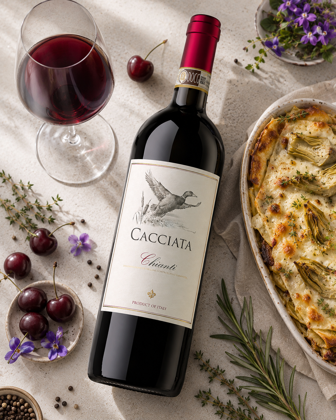 Chianti DOCG "Cacciata" Castellani Toskana Rotwein trocken