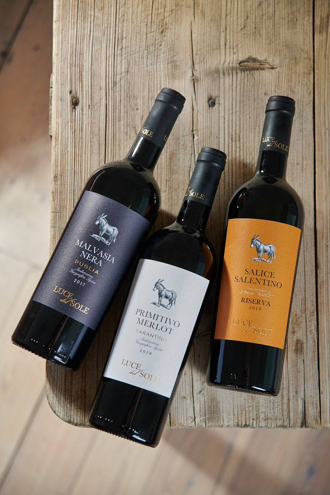 Nero di Troia Primitivo Puglia IGT Luce del Sole Apulien Rotwein trocken