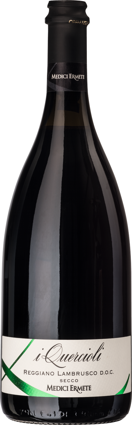 Lambrusco Reggiano DOC Quercioli Medici Ermete Emilia Romagna Perlwein trocken