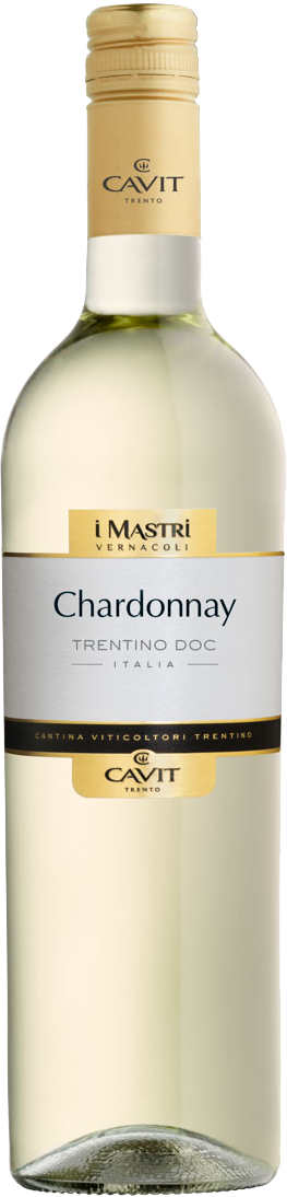 Chardonnay Trentino DOC Mastri Vernacoli Cavit Trentin Weißwein trocken