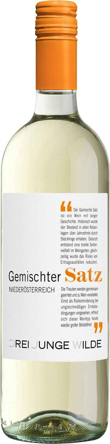 Gemischter Satz Weiss QUW Niederösterreich Drei Junge Wilde Weißwein trocken