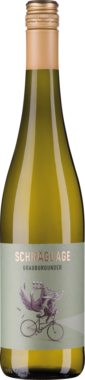 Schräglage Grauburgunder QbA trocken Rheinhessen Weißwein trocken