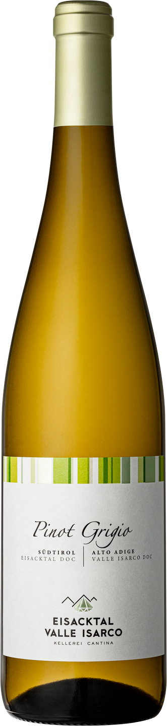 Pinot Grigio Eisacktal DOC Eisacktaler Kellerei Südtirol Italien Weißwein trocken