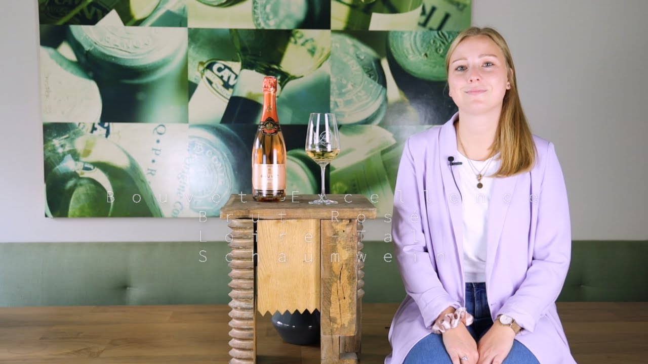 Bouvet Excellence Brut Rosé AOC Crémant Loire-Tal Schaumwein  Bouvet Ladubay Schaumwein Rosé trocken