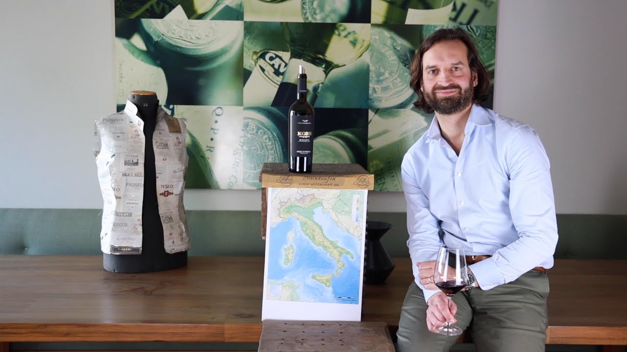 Bio-Nero d´Avola Sicilia DOC Kore Colomba Bianca Sizilien Rotwein trocken