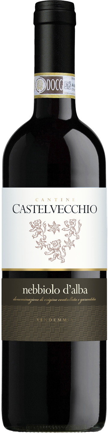 Nebbiolo d´Alba DOC Castelvecchio Piemont Rotwein trocken