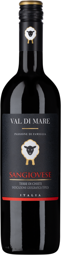 Sangiovese Terre di Chieti IGT Val di Mare Spinelli Abruzzen Rotwein trocken
