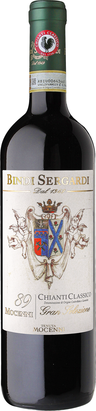 Chianti Classico Gran Selezione DOCG Mocenni 89 Bindi Sergardi Toskana Rotwein trocken