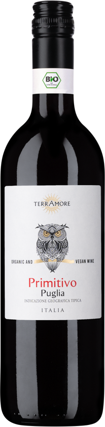 Bio-Primitivo Puglia IGT "TerrAmore" Apulien Rotwein trocken