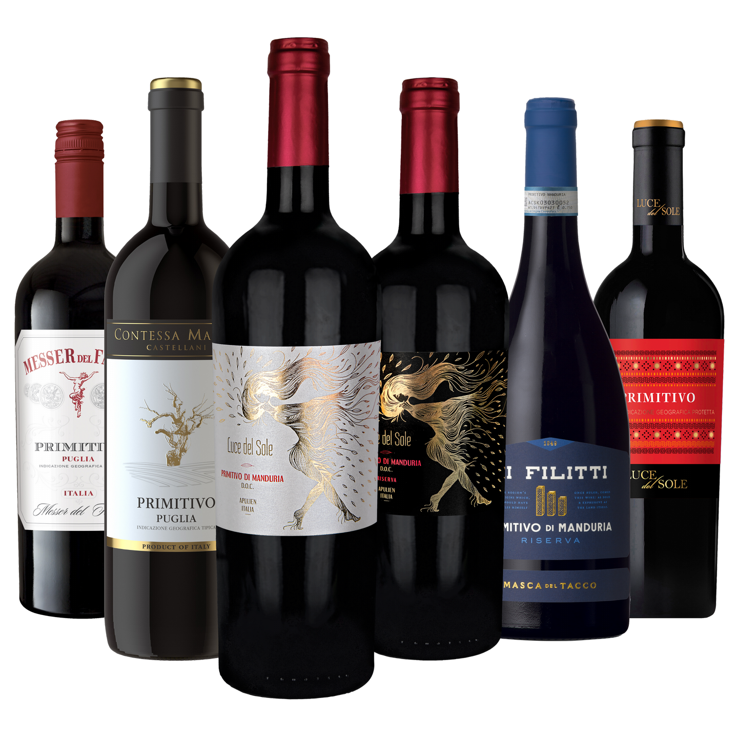 Weinpaket „Primitivo Pur" – Die ganze Kraft Apuliens