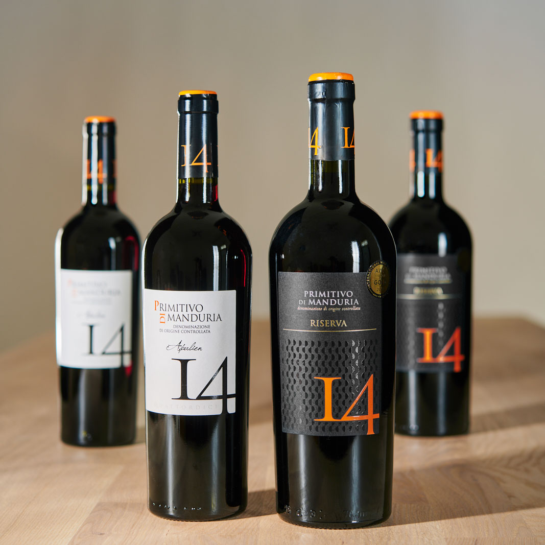 Primitivo di Manduria DOC Riserva 14 Contessa Marina Apulien Rotwein halbtrocken