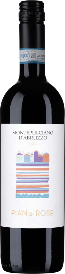 Montepulciano d´Abruzzo DOC Pian di Rose Spinelli Abruzzen Rotwein trocken