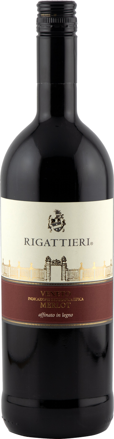 Merlot Veneto IGT affin. in legno Rigattieri 1,0l Rotwein trocken