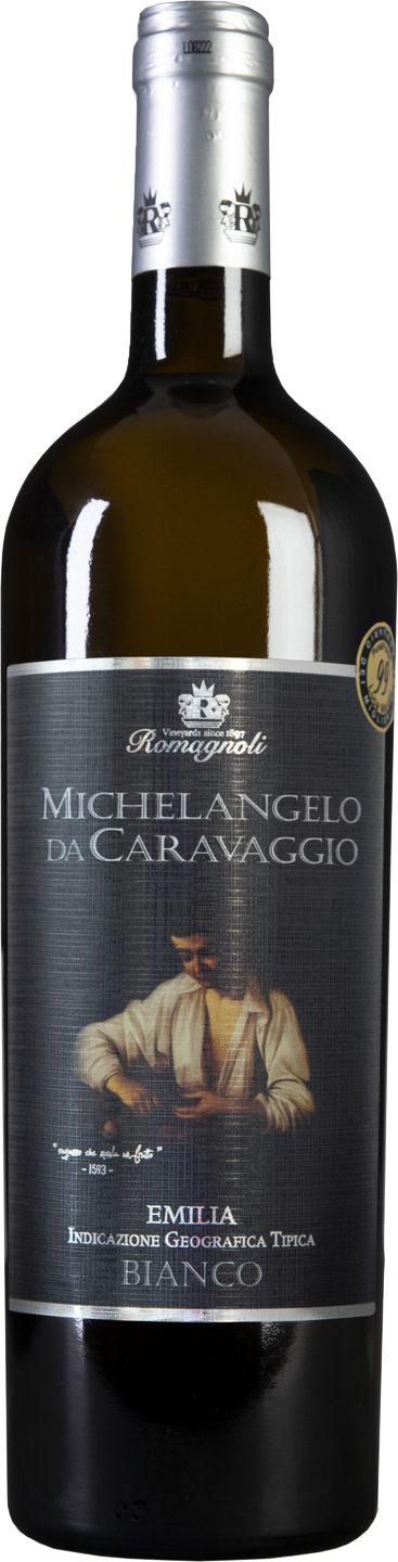 Michelangelo da Caravaggio Bianco Emilia IGT Weißwein Romagnoli trocken