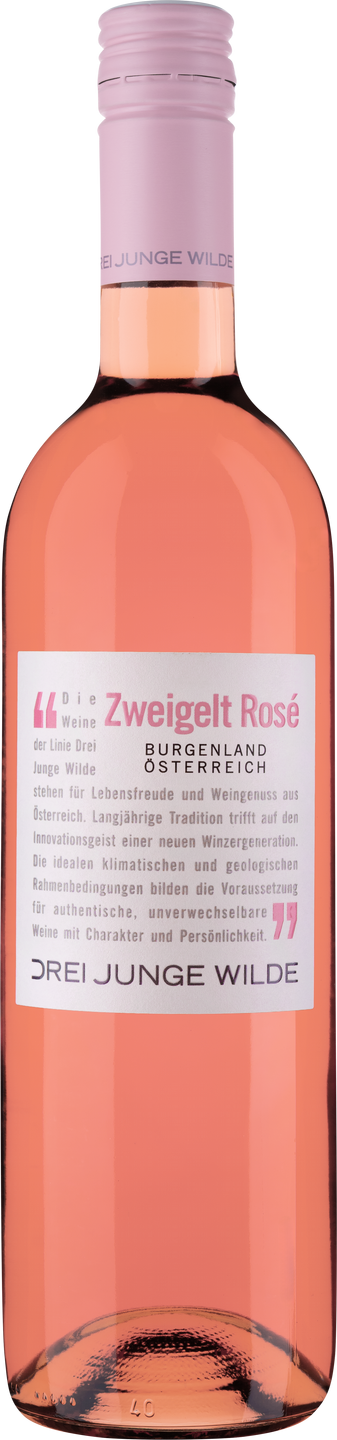 Zweigelt Rosé Burgenland QUW Drei Junge Wilde Roséwein trocken