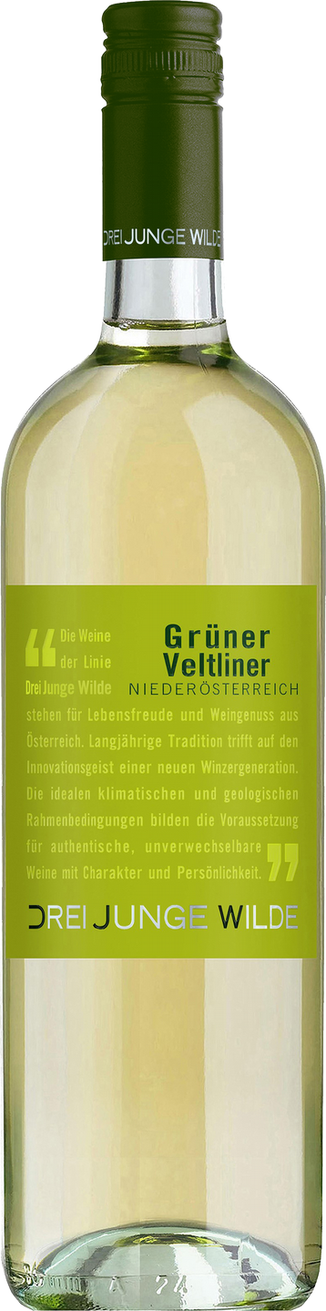 Grüner Veltliner QUW Niederösterreich Drei Junge Wilde Weißwein trocken