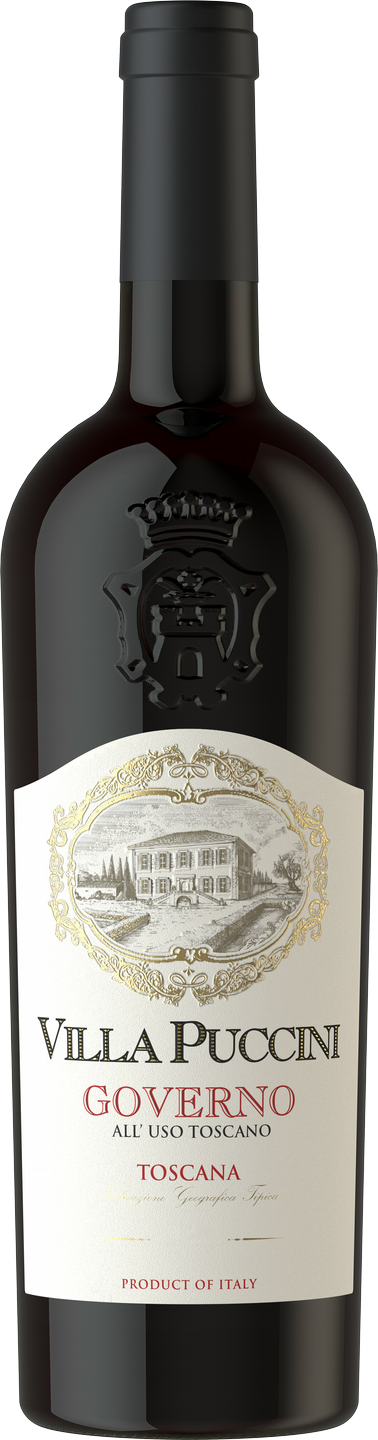 Toscana Governo all´uso toscano IGT Villa Puccini Toskana Rotwein trocken