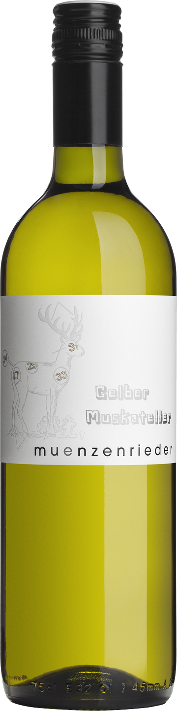 Gelber Muskateller QUW Münzenrieder Burgenland Weißwein trocken