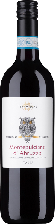 Bio-Montepulciano d´Abruzzo DOC TerrAmore Abruzzen Rotwein trocken