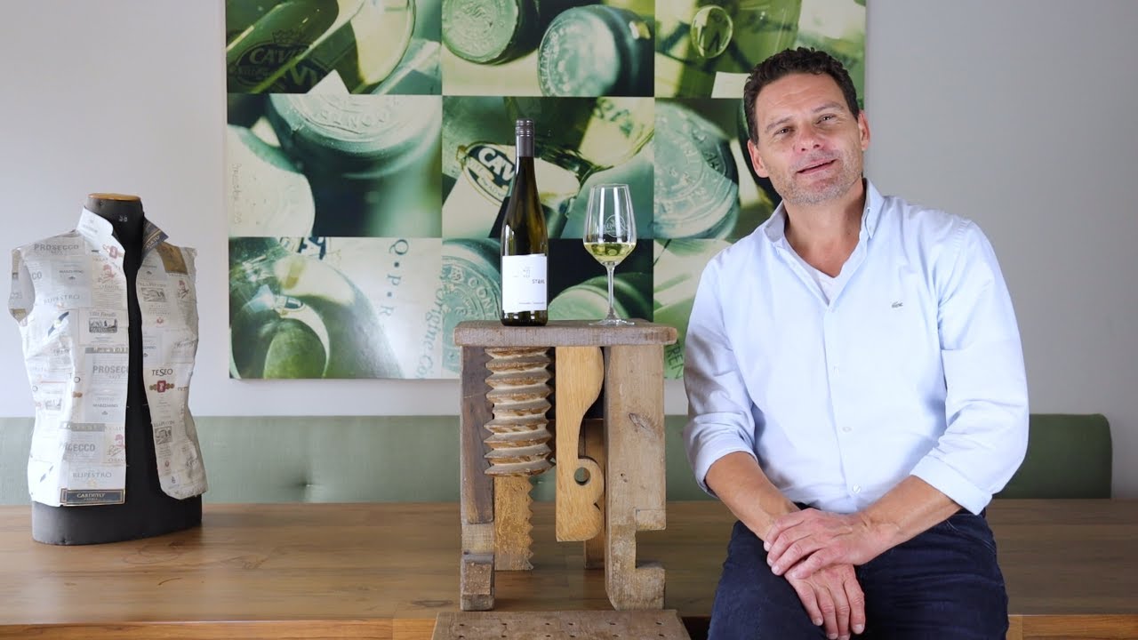 Stahl Damaszener Stahl Scheurebe trocken QbA Franken Weißwein