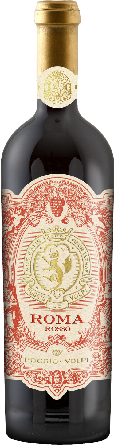 Roma DOC Rosso Poggio Le Volpi Latium Rotwein trocken | Saffer's WinzerWelt