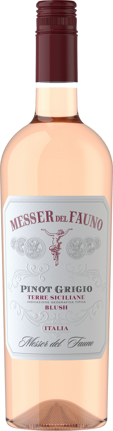 Pinot Grigio Blush Terre Siciliane IGT Messer del Fauno Roséwein Sizilien trocken