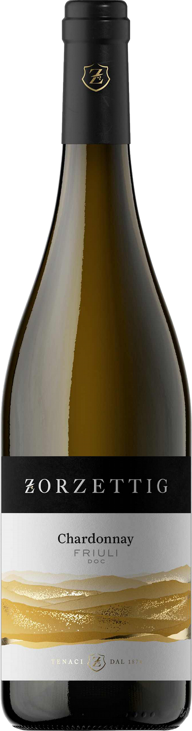 Chardonnay Isonzo Friuli DOC Zorzettig Friaul Italien Weißwein trocken