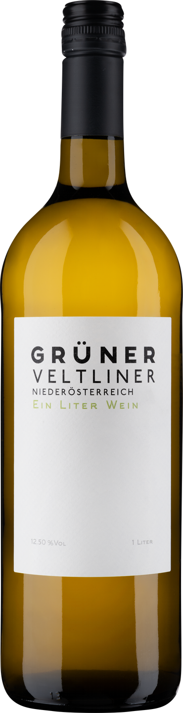 Grüner Veltliner Ein Liter Wein QUW Niederösterreich Weißwein trocken