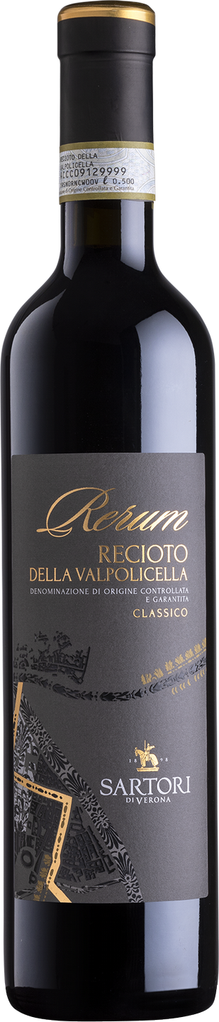 Recioto Valpolicella Class. DOC Rerum 0,5l Sartori Venetien Süßwein süß