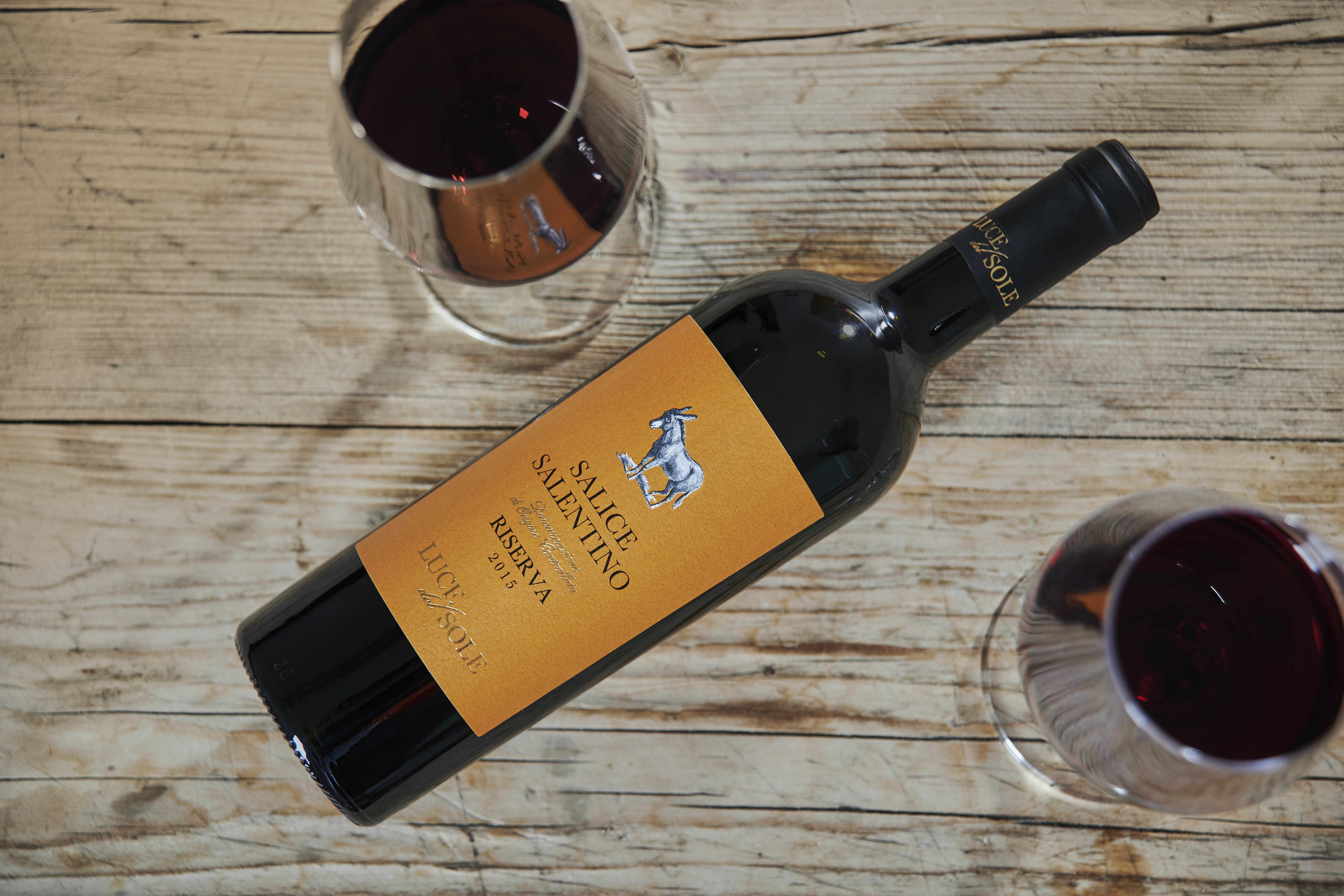 Salice Salentino Riserva DOC Luce del Sole Apulien Rotwein trocken