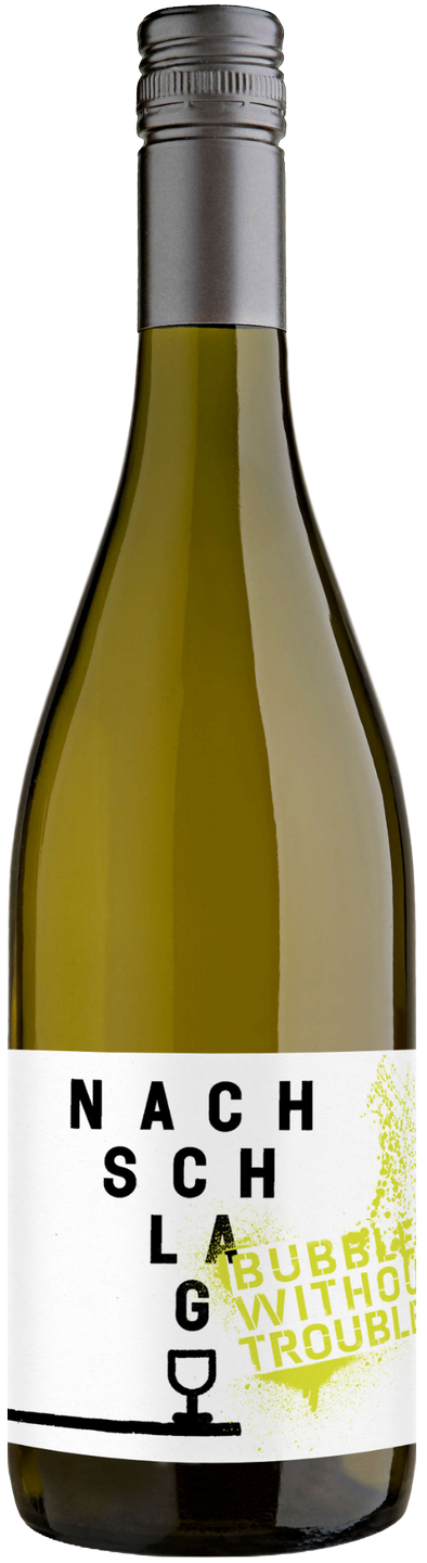 Stahl Nachschlag "Bubbles without Troubles!" Traubensecco alkoholfrei Franken