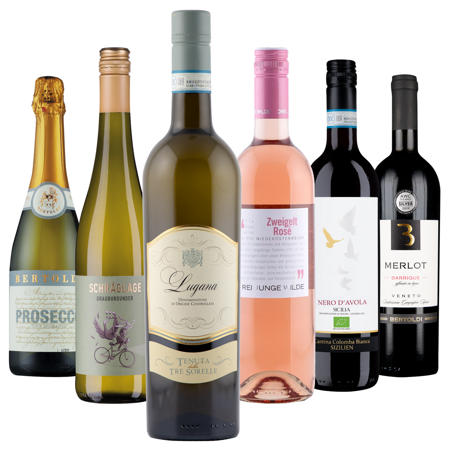Weinpaket „Klassiker Zuhause" – Must-Haves der Weinwelt zum Probieren