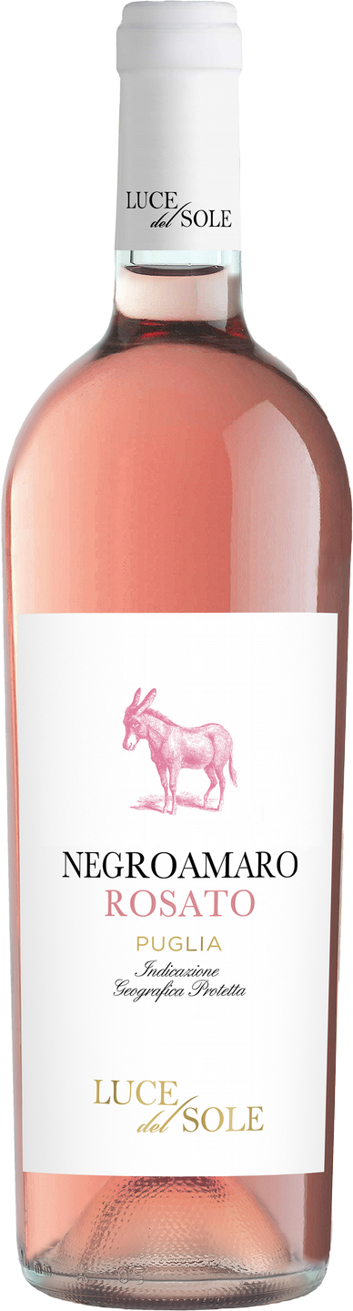 Negroamaro Rosato Puglia IGP Luce del Sole Apulien Italien Roséwein halbtrocken