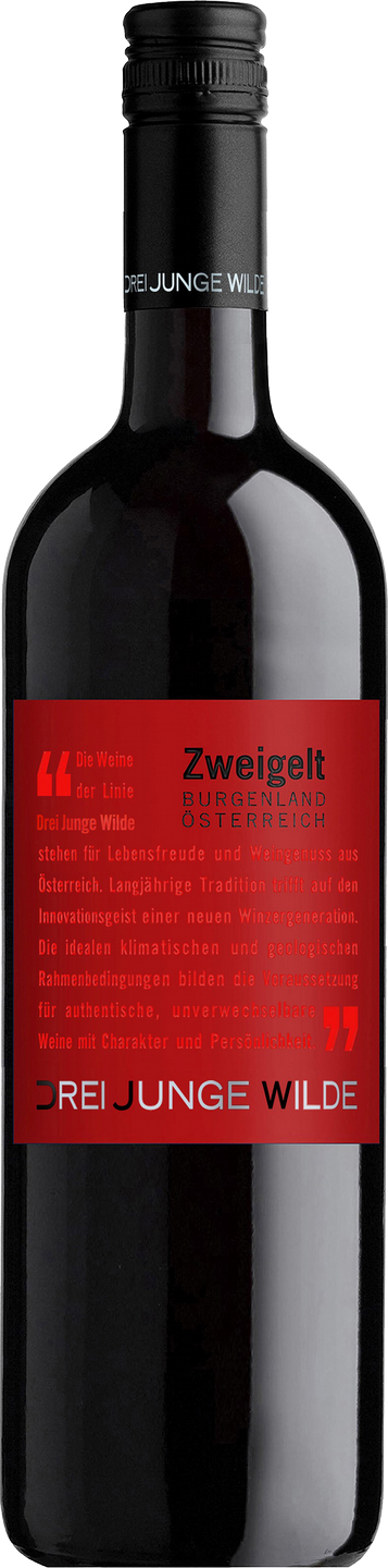Zweigelt Burgenland QUW Drei Junge Wilde Rotwein trocken