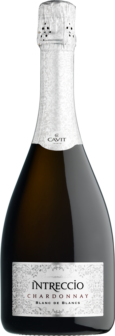 Chardonnay Spumante Brut Intreccio Cavit Trentin Schaumwein trocken