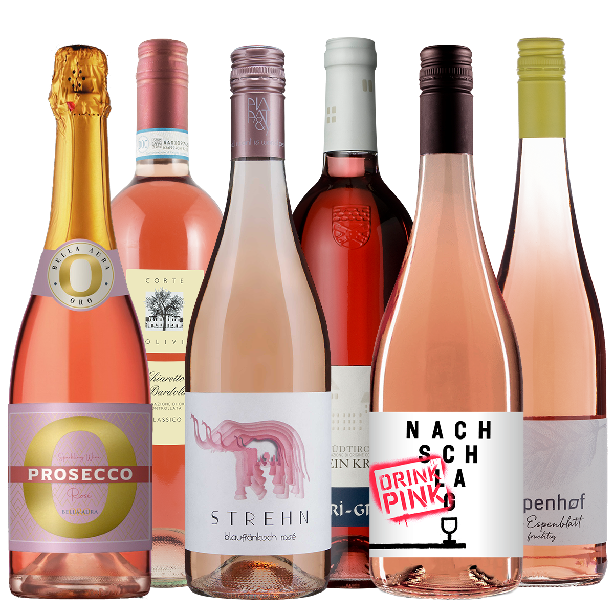 Probierpaket Drink Pink - Vielfalt der Roséweine