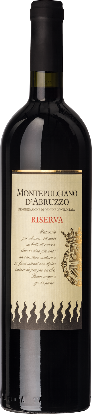 Montepulciano d´Abruzzo Riserva DOC Fiamme Nere Abruzzen Rotwein trocken | Saffer's WinzerWelt