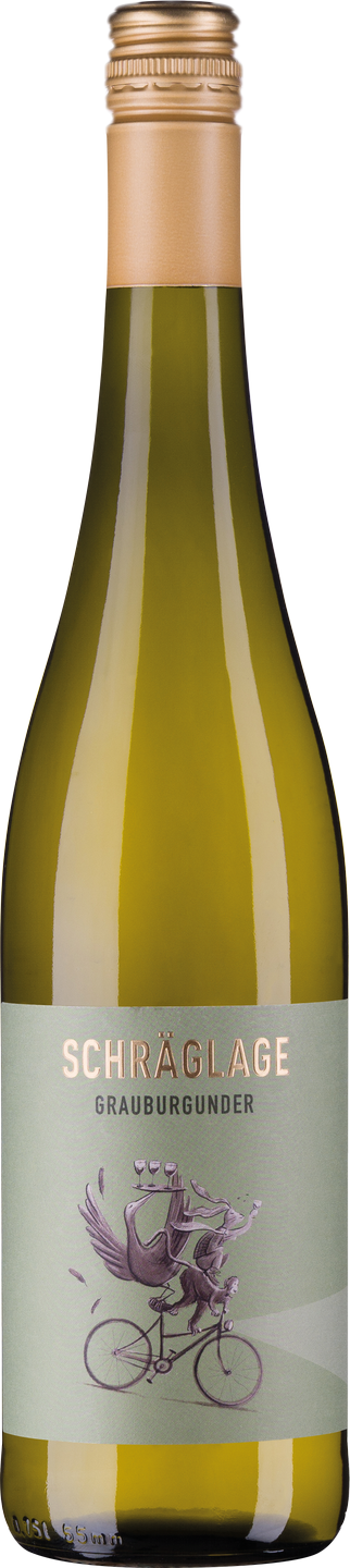 Schräglage Grauburgunder QbA trocken Rheinhessen Weißwein trocken